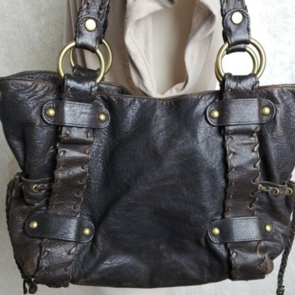 Kooba Handbags - Kooba Handcrafted Brown Leather Purse
